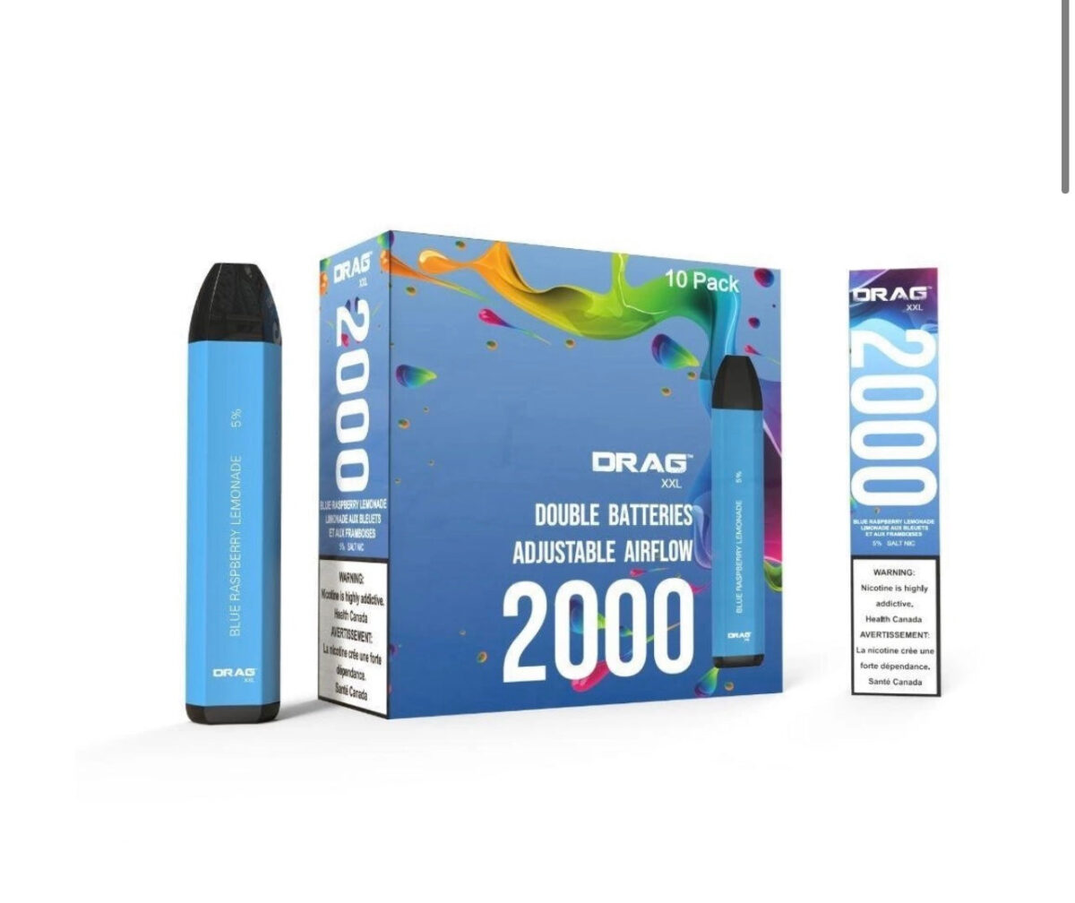 DRAG XXL Disposable - 50 MG - 2000 Puffs