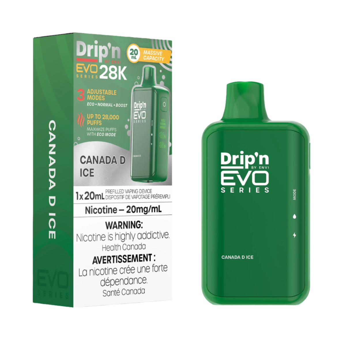 Drip'n Evo 28K - Canada D Ice