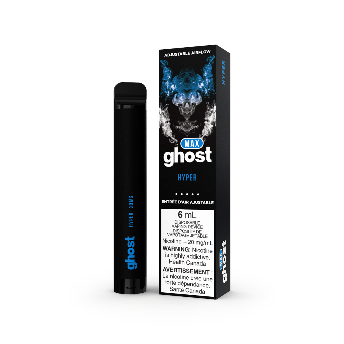 GHOST MAX DISPOSABLE - 2000 Puffs - 50 MG