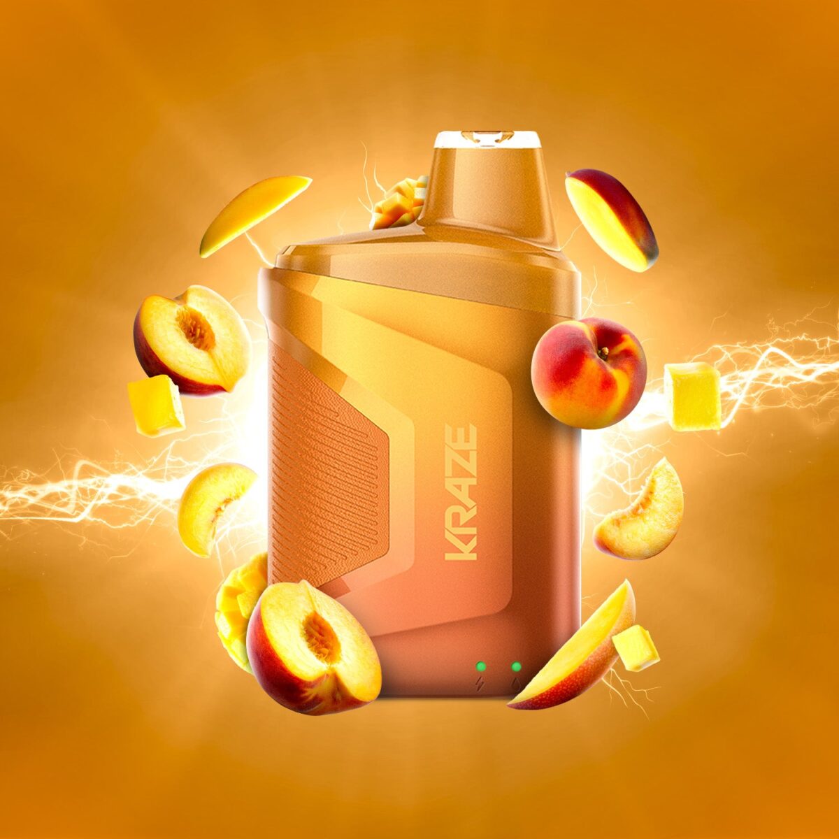 Kraze 5K Disposable Vape - Peach Mango