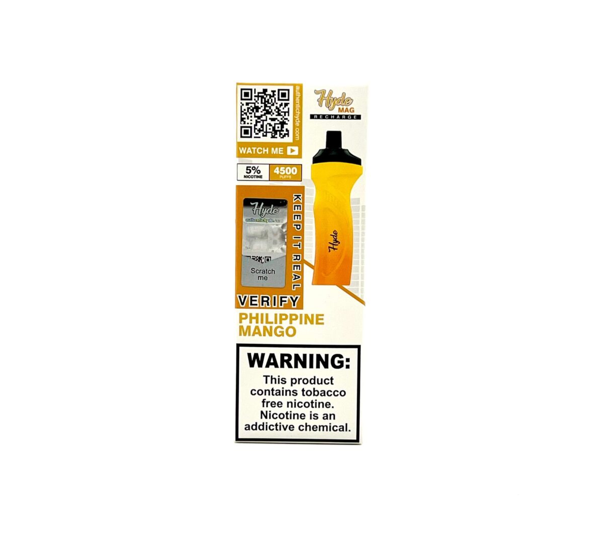 Hyde Mag Philippine Mango Recharge 4500 Puff