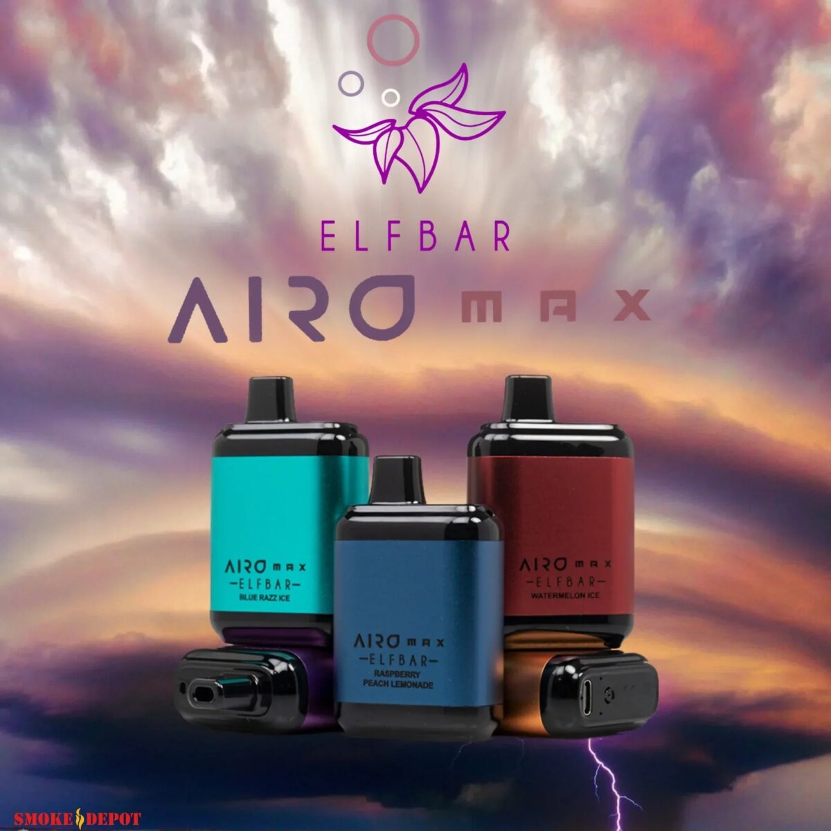 ELF BAR - Airo Max - 5000 Puffs - Bold 50 - Banana Pineapple