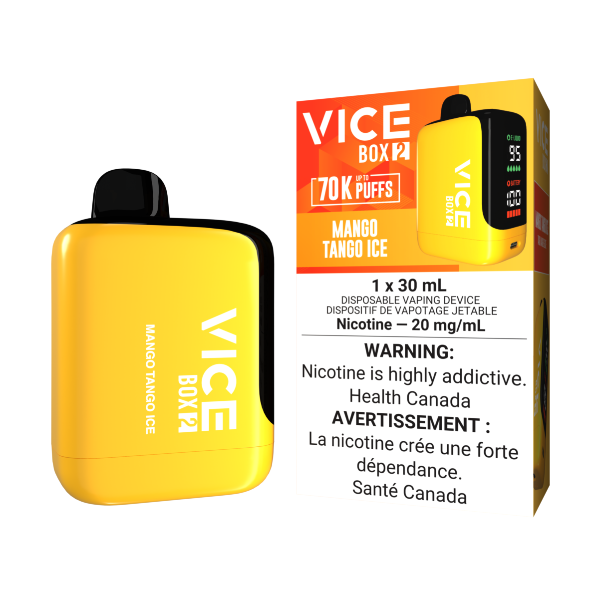 Vice Box 2 Disposable - Mango Tango Ice 20mg