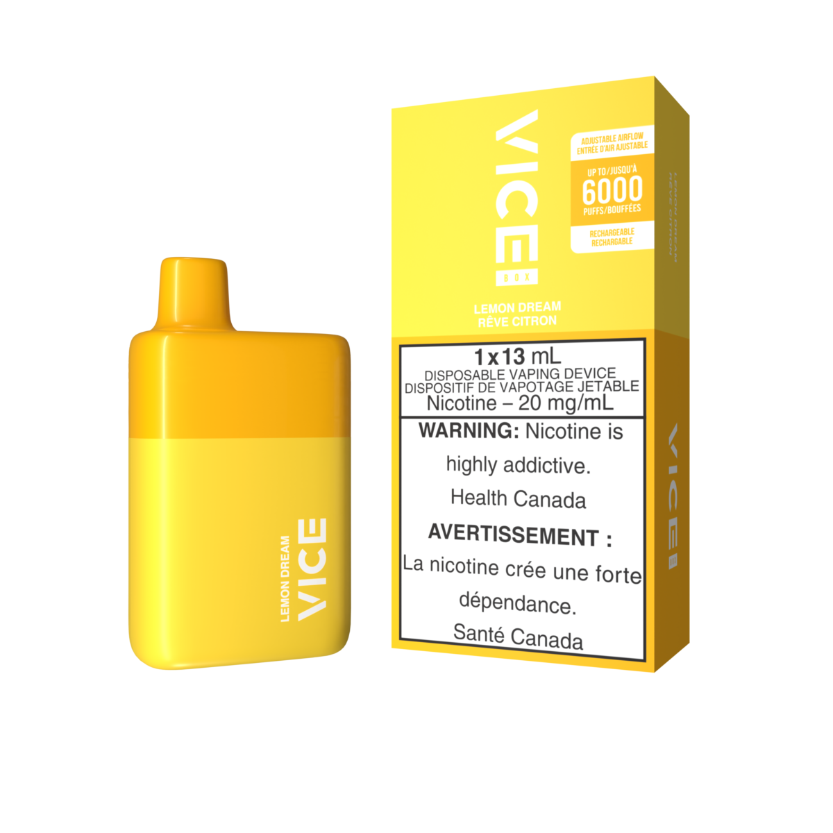 Vice Box Disposable - Lemon Dream 20mg