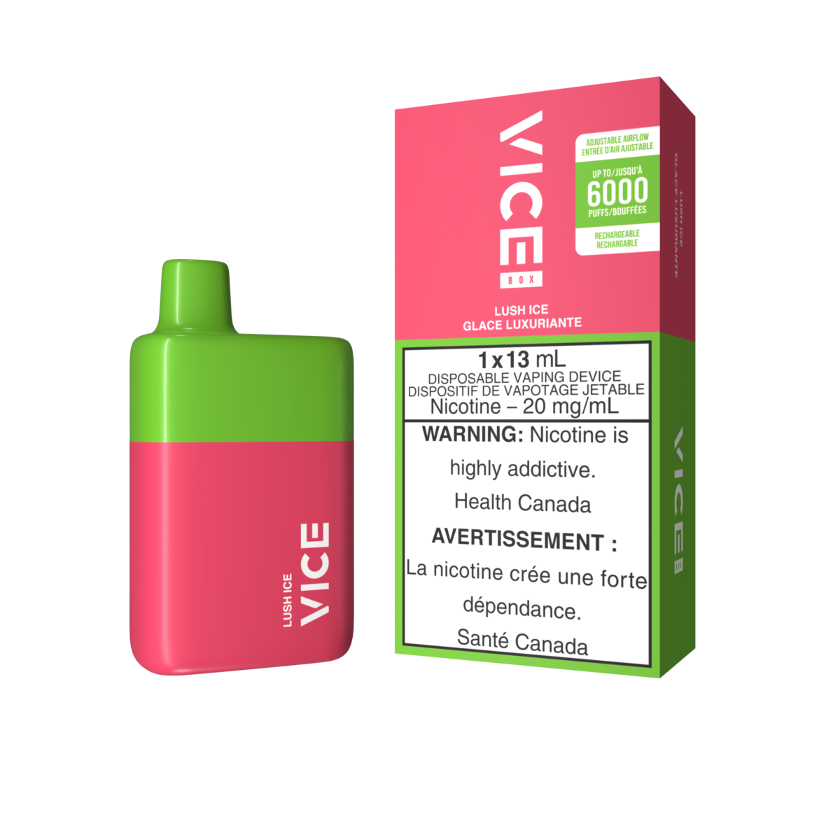 Vice Box Disposable - Lush Ice 20mg