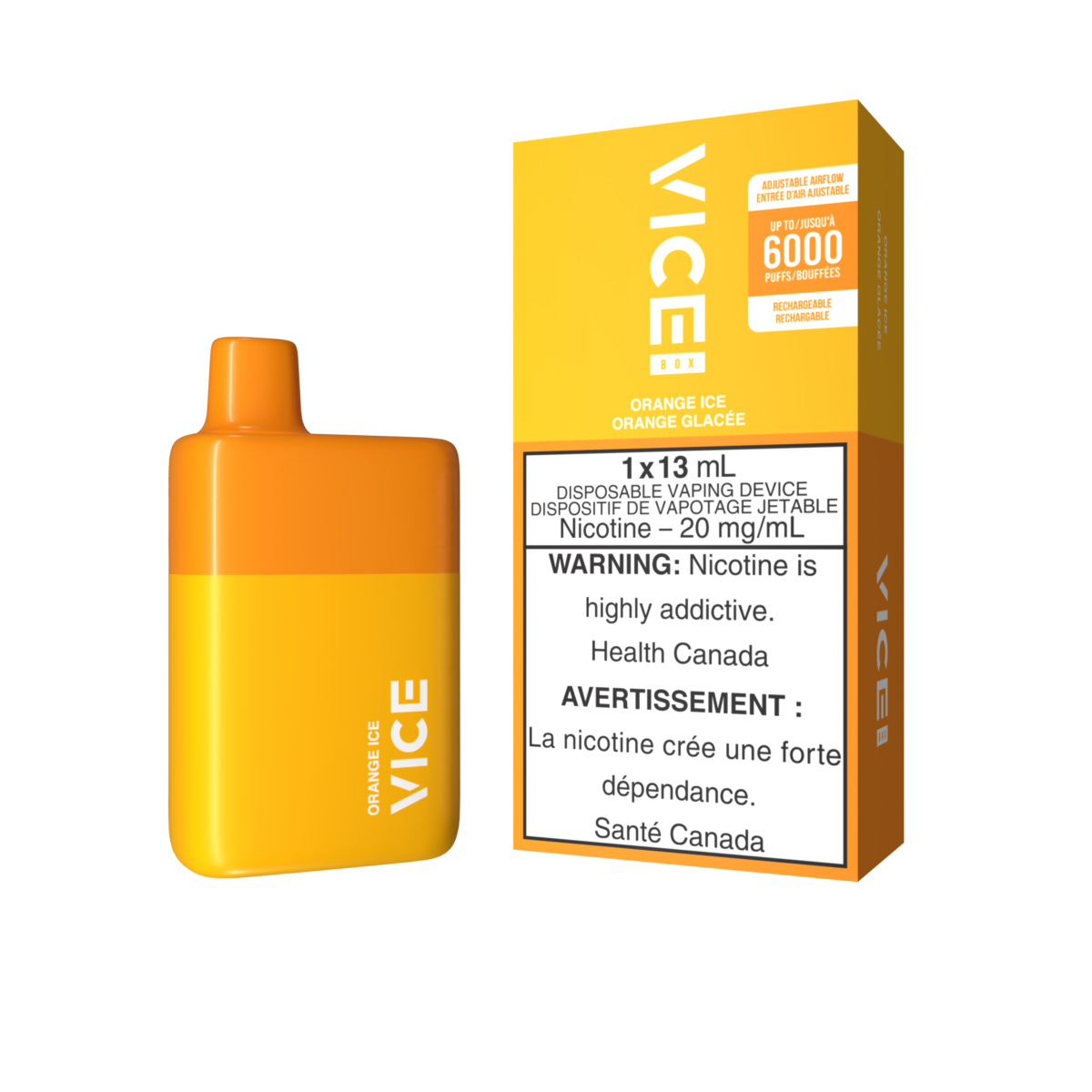 Vice Box Disposable - Orange Ice 20mg