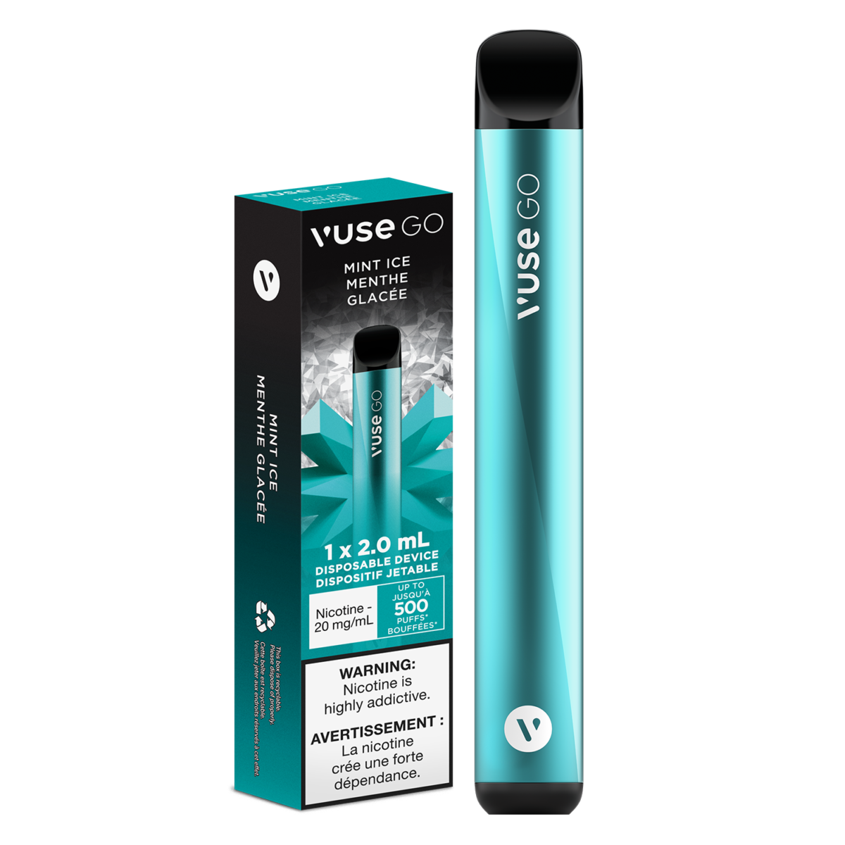 VUSE Disposable Vape - VUSE GO Disposable - Mint Ice