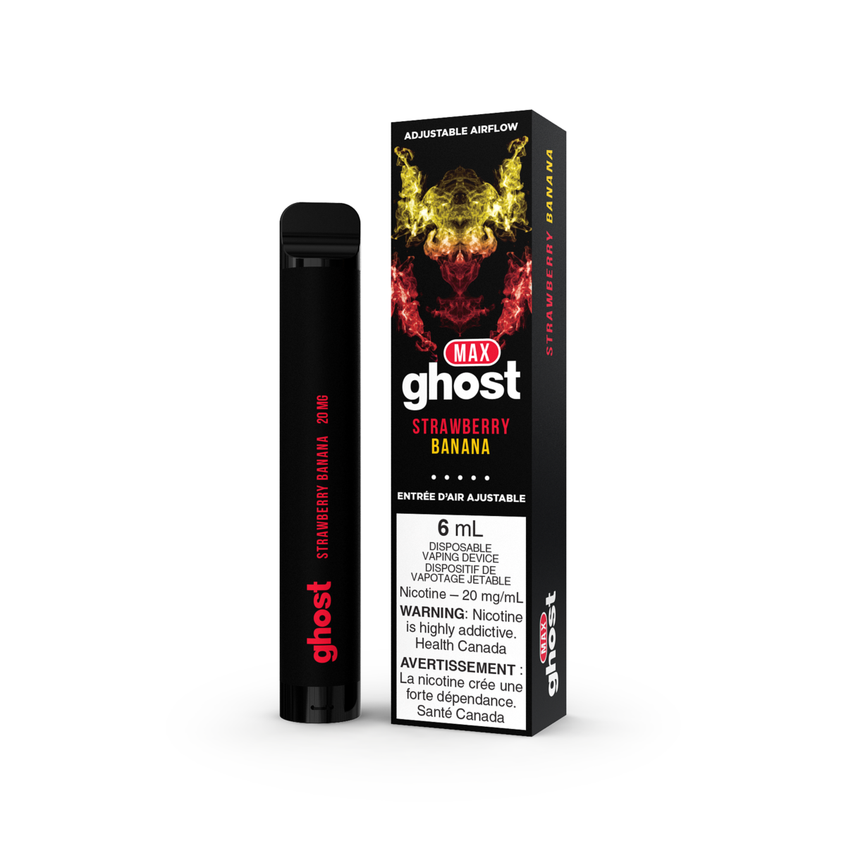 GHOST MAX DISPOSABLE - 2000 Puffs - 50 MG